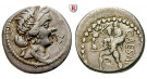 Römische Republik, Caius Iulius Caesar, Denar 48-47 v.Chr., ss