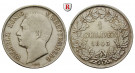 Württemberg, Herzogtum Württemberg (Kgr. ab 1806), Wilhelm I., Gulden 1843, ss
