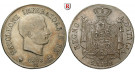 Italien, Königreich, Napoleon I., 5 Lire 1808, ss+/ss-vz