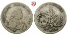 Brandenburg-Preussen, Königreich Preussen, Friedrich II., 1/4 Reichstaler 1750, ss
