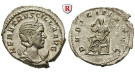 Römische Kaiserzeit, Herennia Etruscilla, Frau des Traianus Decius, Antoninian 249-251, vz-st