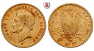 Deutsches Kaiserreich, Sachsen, Johann, 20 Mark 1872, E, ss+, J. 258
