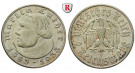 Drittes Reich, 2 Reichsmark 1933, Luther, F, ss-vz, J. 352