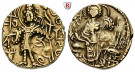 Indien, Kuschan, Klan Prägungen, Dinar um 375-376, ss