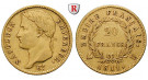 Frankreich, Napoleon I. (Kaiser), 20 Francs 1811, 5,75 g fein, ss