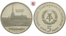 DDR, 5 Mark 1989, Marienkirche Mühlhausen, PP, J. 1627
