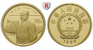 China, Volksrepublik, 100 Yuan 1988, 10,37 g fein, PP