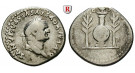 Römische Kaiserzeit, Vespasianus, Denar 80-81, ss