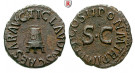 Römische Kaiserzeit, Claudius I., Quadrans 42, ss-vz