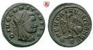 Römische Kaiserzeit, Constantius I., Halbfollis 317-318, ss-vz