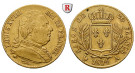 Frankreich, Louis XVIII., 20 Francs 1814, 5,77 g fein, ss