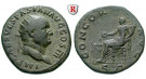 Römische Kaiserzeit, Vespasianus, Dupondius 71, ss+