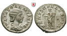 Römische Kaiserzeit, Julia Soaemias, Mutter des Elagabal, Denar 218-222, ss-vz