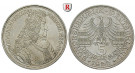Bundesrepublik Deutschland, 5 DM 1955, Markgraf von Baden, G, vz, J. 390