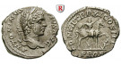 Römische Kaiserzeit, Caracalla, Denar 208, ss-vz