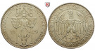 Weimarer Republik, 5 Reichsmark 1929, Meißen, E, ss-vz/vz, J. 339