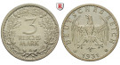 Weimarer Republik, 3 Reichsmark 1931, Kursmünze, A, f.vz, J. 349