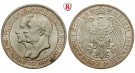 Deutsches Kaiserreich, Preussen, Wilhelm II., 3 Mark 1911, Universität Breslau, A, vz+, J. 108