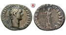Römische Kaiserzeit, Domitianus, Denar 90-91, ss/f.ss