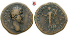Römische Kaiserzeit, Lucius Verus, Sesterz 167, ss