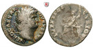 Römische Kaiserzeit, Nero, Denar 64-65, ss/s