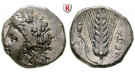 Italien-Lukanien, Metapont, Stater ca. 330-290 v.Chr., ss-vz
