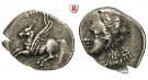 Korinthische Kolonien, Acarnania, Leucas, Drachme ca. 2. H. 4. Jh. v.Chr., ss