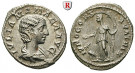 Römische Kaiserzeit, Julia Mamaea, Mutter des Severus Alexander, Denar 222, ss-vz