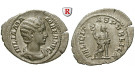 Römische Kaiserzeit, Julia Mamaea, Mutter des Severus Alexander, Denar 228, vz