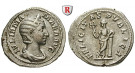 Römische Kaiserzeit, Julia Mamaea, Mutter des Severus Alexander, Denar 228, ss-vz