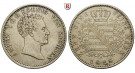 Sachsen, Königreich Sachsen, Anton, Konventionstaler 1828, ss+