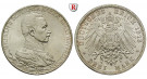 Deutsches Kaiserreich, Preussen, Wilhelm II., 3 Mark 1913, Regierungsjubiläum, A, vz-st, J. 112