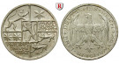 Weimarer Republik, 3 Reichsmark 1927, Uni Marburg, A, vz-st, J. 330