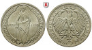 Weimarer Republik, 3 Reichsmark 1928, Naumburg, A, vz+/st, J. 333