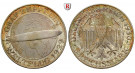 Weimarer Republik, 5 Reichsmark 1930, Zeppelin, A, PP, J. 343