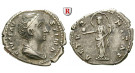 Römische Kaiserzeit, Faustina I., Frau des Antoninus Pius, Denar nach 141, ss+