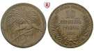 Nebengebiete, Deutsch-Neuguinea, 10 Neu-Guinea Pfennig 1894, Paradiesvogel, A, vz, J. 703