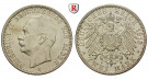 Deutsches Kaiserreich, Baden, Friedrich II., 2 Mark 1913, G, f.vz/vz-st, J. 38