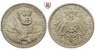 Deutsches Kaiserreich, Sachsen-Weimar-Eisenach, Wilhelm Ernst, 2 Mark 1908, Universität Jena, vz/vz-st, J. 160