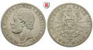 Deutsches Kaiserreich, Mecklenburg-Strelitz, Friedrich Wilhelm, 2 Mark 1877, A, f.ss, J. 90