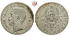 Deutsches Kaiserreich, Reuss-Schleiz, Heinrich XIV., 2 Mark 1884, A, f.ss, J. 120