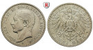 Deutsches Kaiserreich, Schwarzburg-Rudolstadt, Günther Viktor, 2 Mark 1898, A, ss+, J. 167
