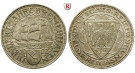 Weimarer Republik, 5 Reichsmark 1927, Bremerhaven, A, vz, J. 326