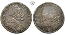 Vatikan, Alexander VIII., Testone A I (1690), f.vz
