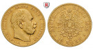 Deutsches Kaiserreich, Preussen, Wilhelm I., 10 Mark 1876, B, ss, J. 245