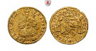 Salzburg, Bistum, Guidobald von Thun und Hohenstein, 1/4 Dukat 1660, f.vz