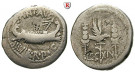Römische Republik, Marcus Antonius, Denar 32-31 v.Chr., ss