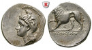 Italien-Lukanien, Velia, Didrachme 334-300 v.Chr., vz/ss-vz