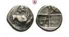 Thrakien, Chersonnesos, Hemidrachme 357-320 v.Chr., ss+