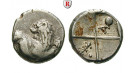 Thrakien, Chersonnesos, Hemidrachme 357-320 v.Chr., ss+